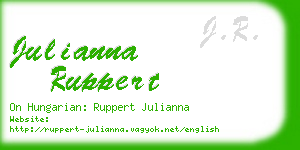 julianna ruppert business card